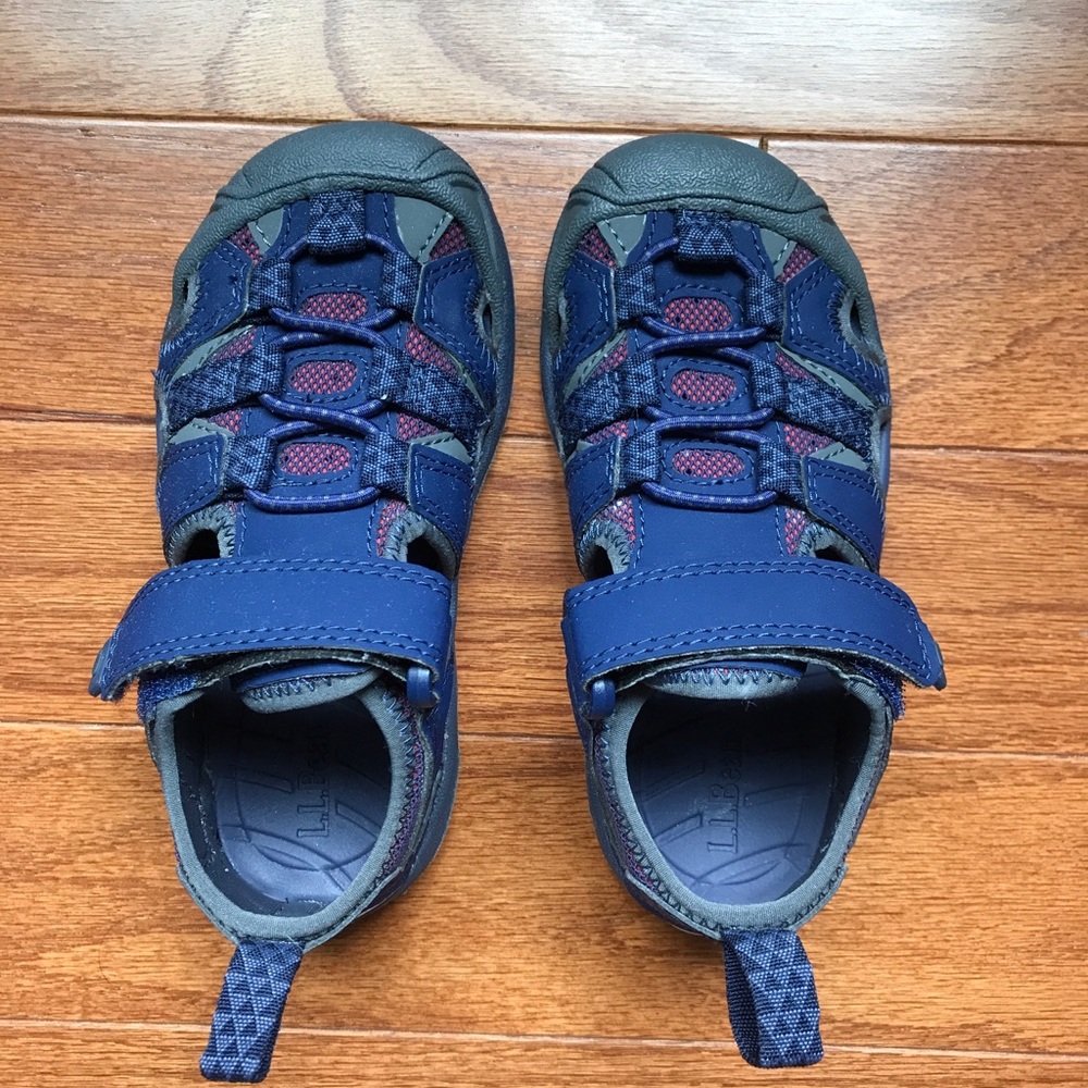 LL Bean Explorer Kids Sandals Size 10